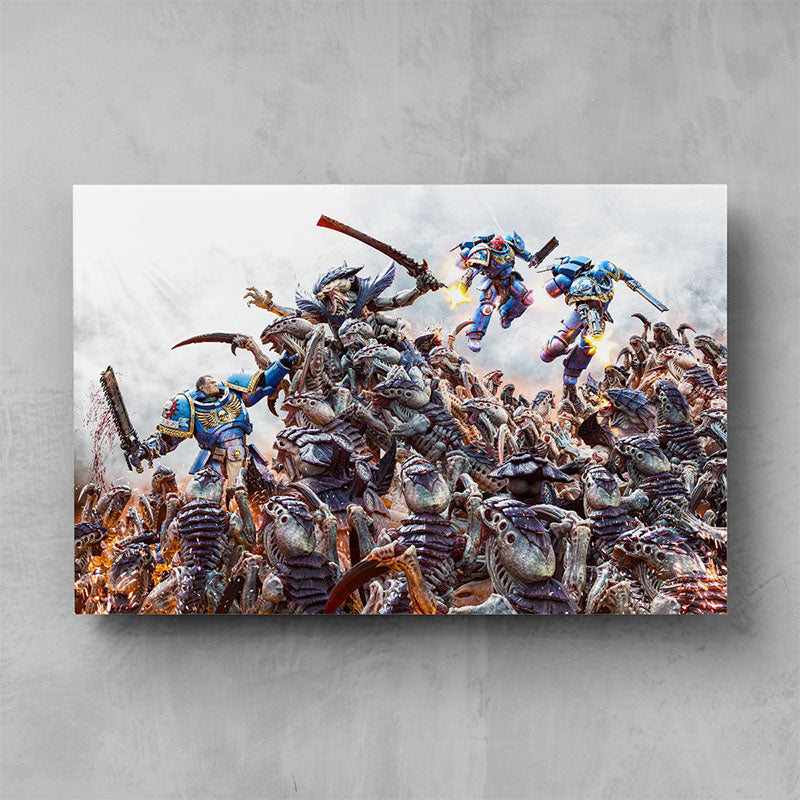 space marine 2 collector's edition cover art--spacemarine2collector_seditioncoverart-06highline-warhammer art