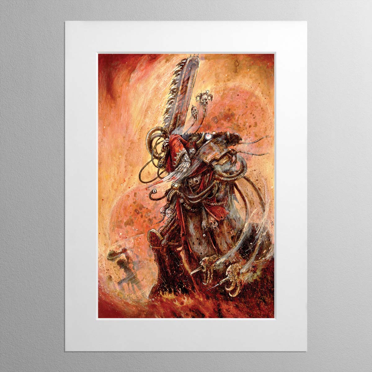 A Dark Mechanicum Tech Priest Art Print – Warhammer 40K Collectible ...