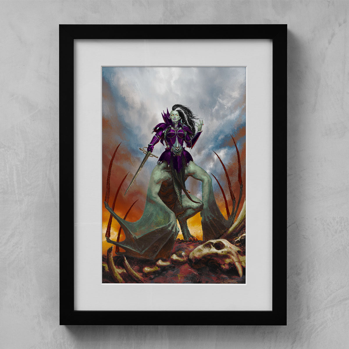 A DYNASTY OF MONSTERS COVER ARTWORK-Warhammer Art