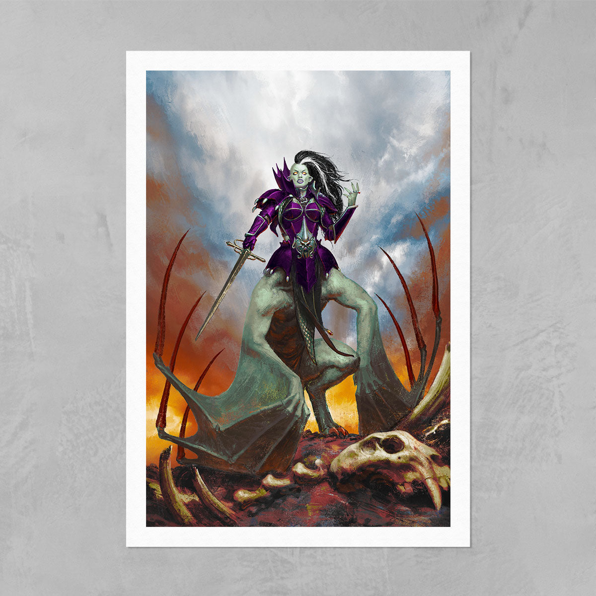 A DYNASTY OF MONSTERS COVER ARTWORK-Warhammer Art