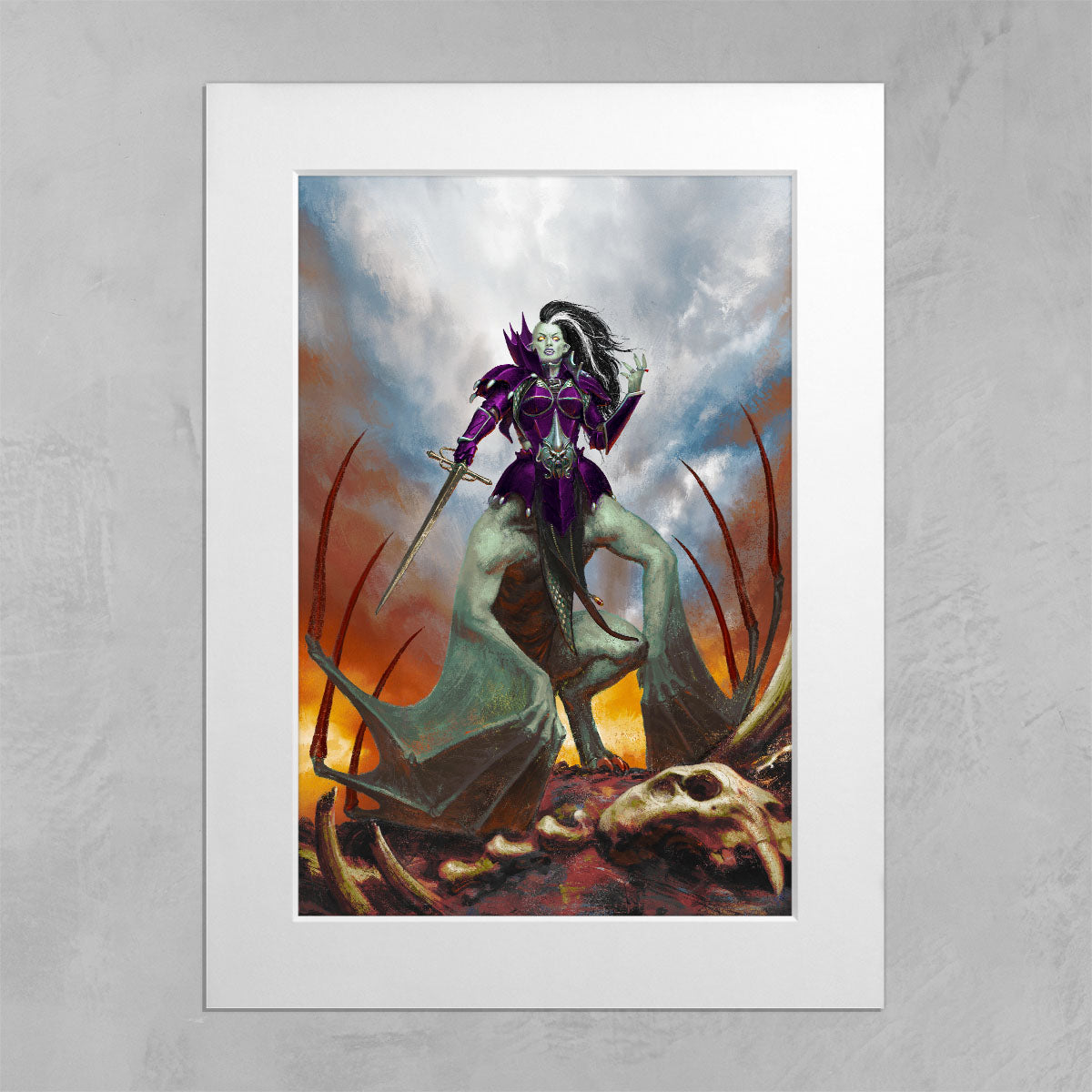 A DYNASTY OF MONSTERS COVER ARTWORK-Warhammer Art