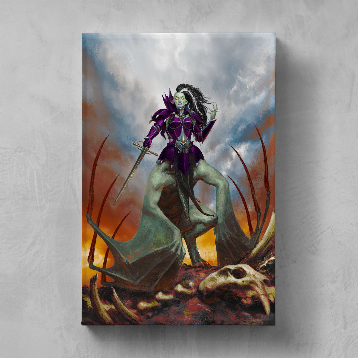 A DYNASTY OF MONSTERS COVER ARTWORK-Warhammer Art