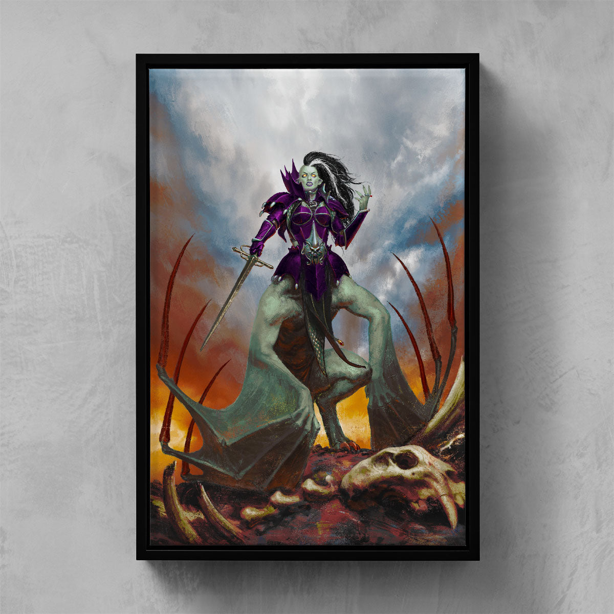 A DYNASTY OF MONSTERS COVER ARTWORK-Warhammer Art