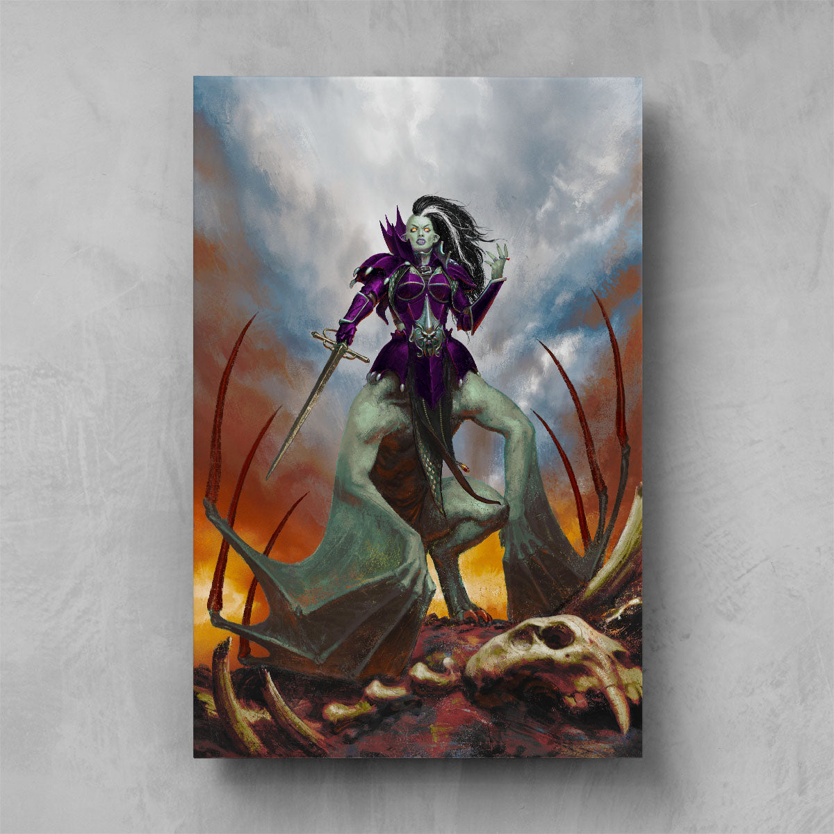 A DYNASTY OF MONSTERS COVER ARTWORK-Warhammer Art