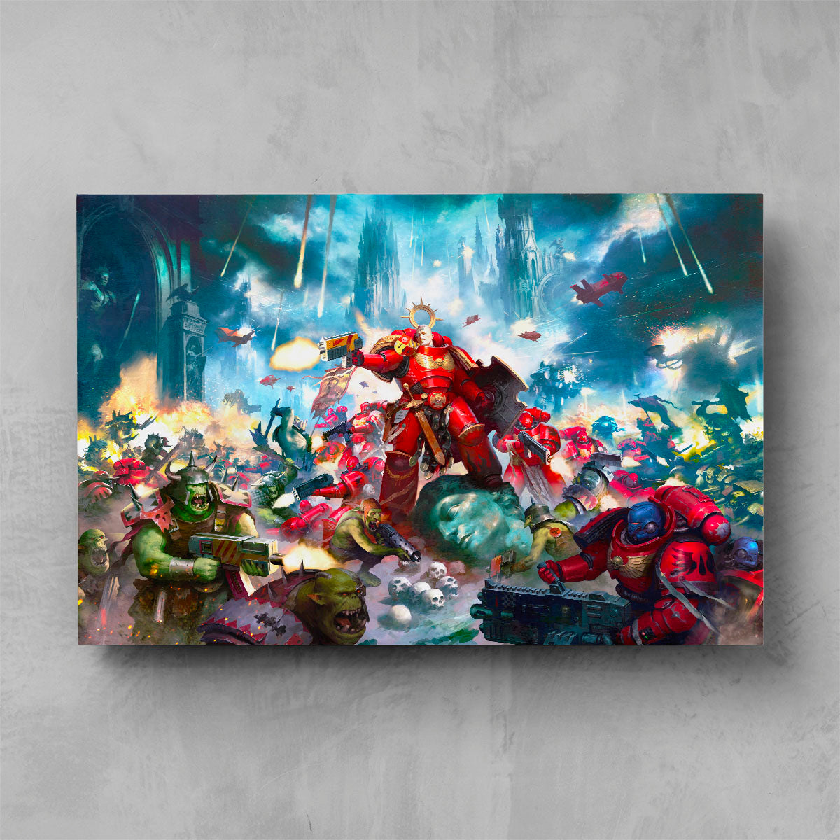 armageddon cover art-mikhail savier-armageddoncoverart-07-highline-warhammer art