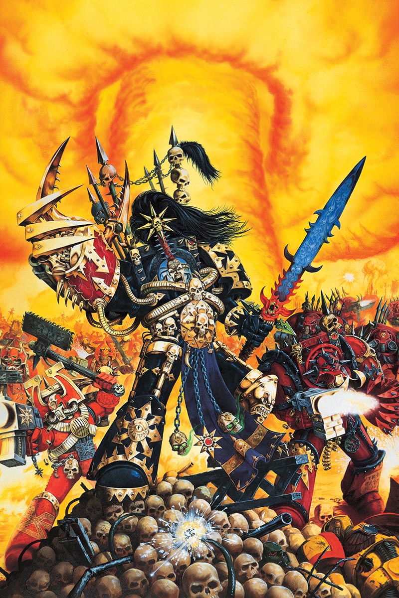 Abaddon Codex Cover - Warhammer Art