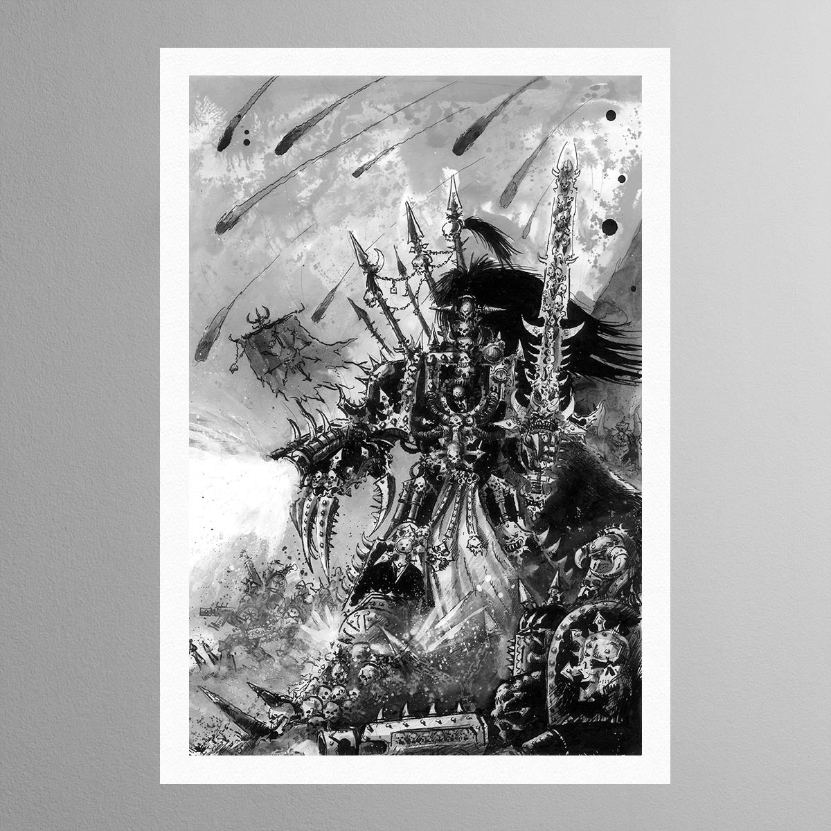 Abaddon The Despoiler - Warhammer Art