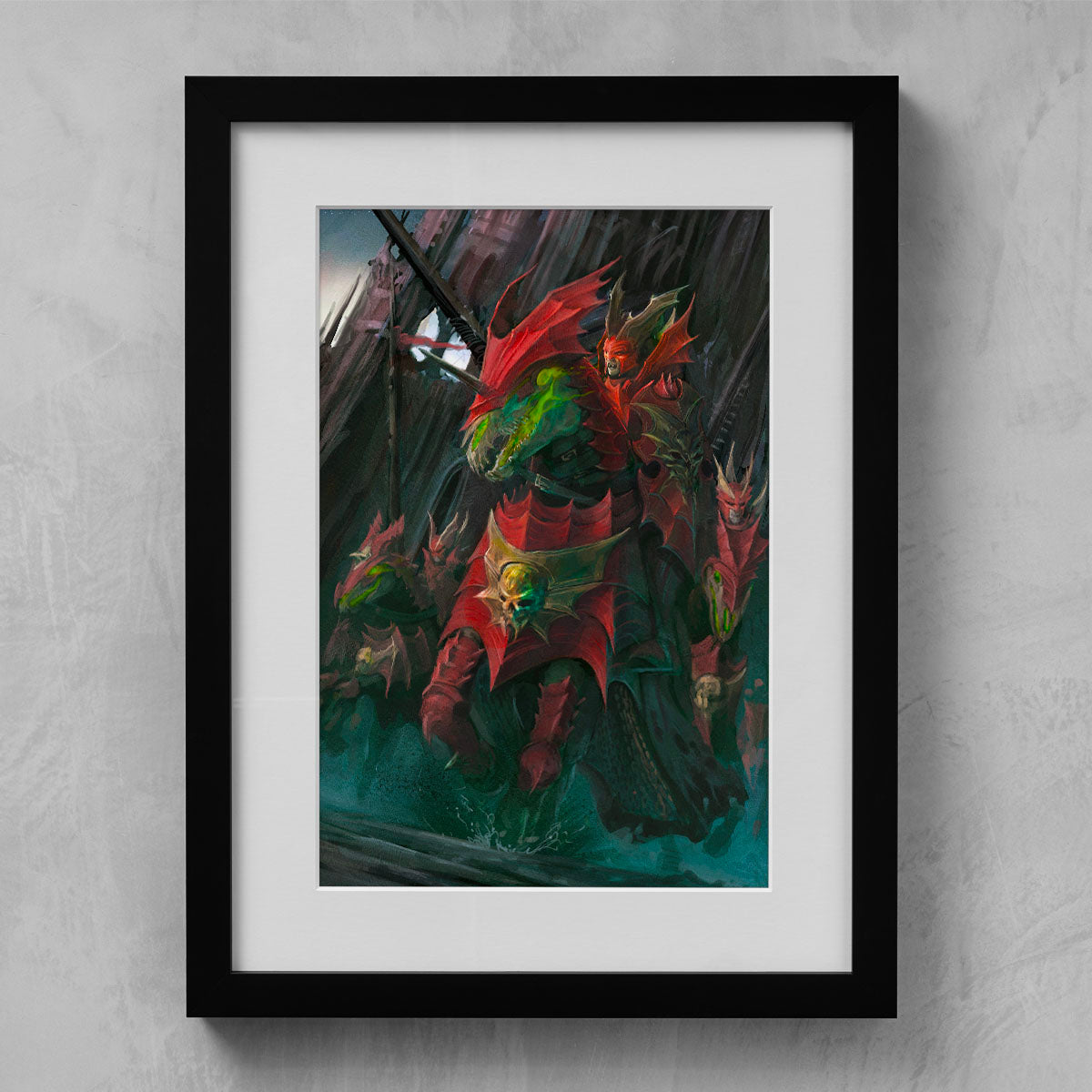 BLOOD KNIGHTS-Warhammer Art