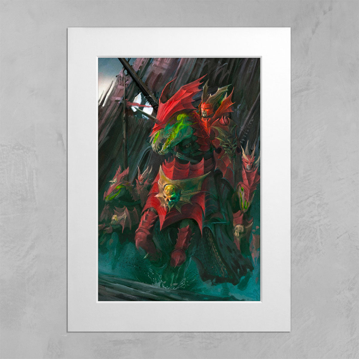 BLOOD KNIGHTS-Warhammer Art