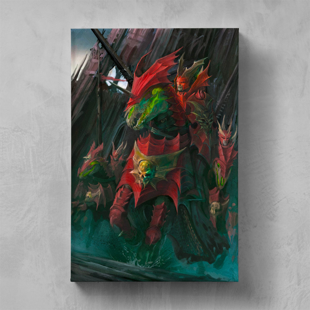 BLOOD KNIGHTS-Warhammer Art