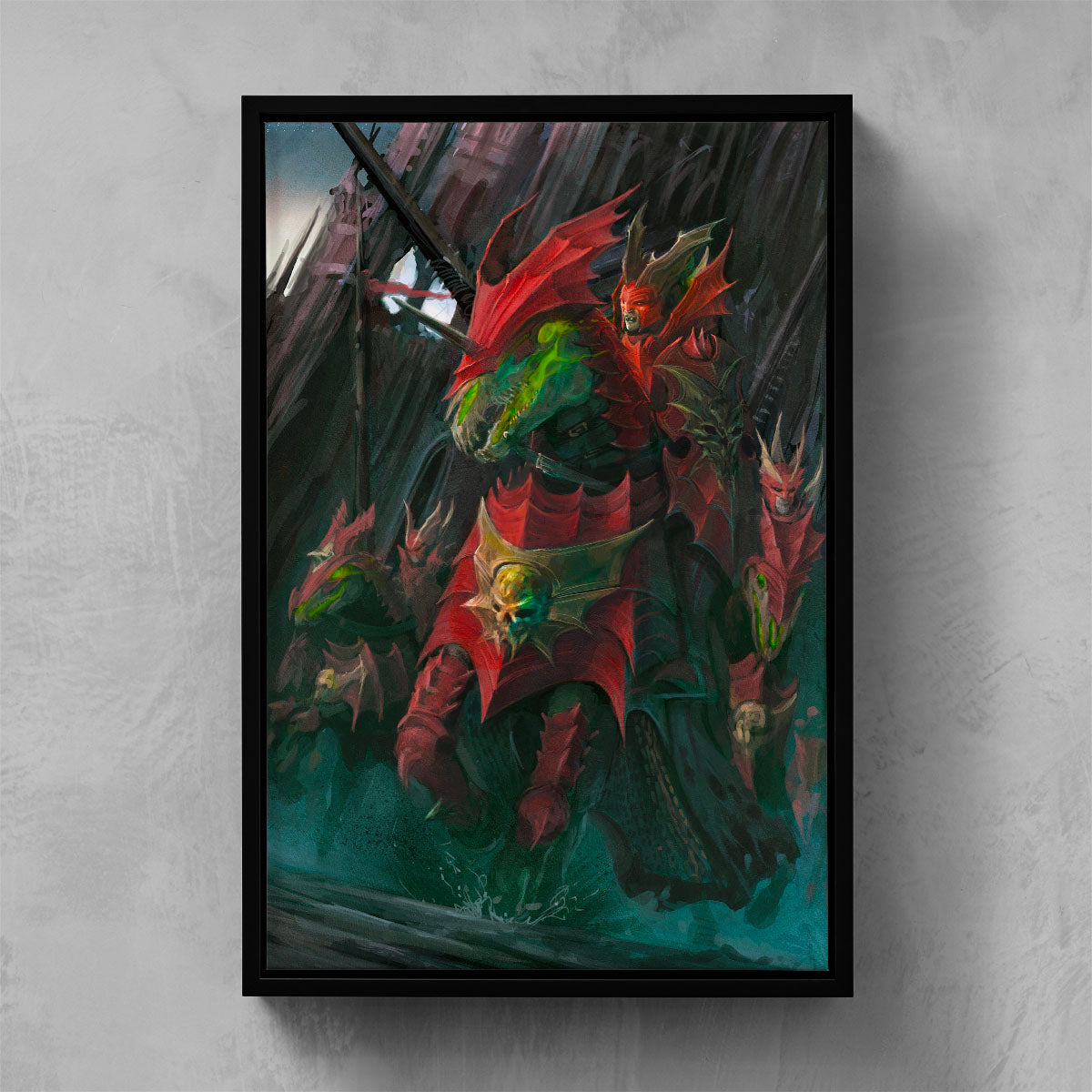 BLOOD KNIGHTS-Warhammer Art