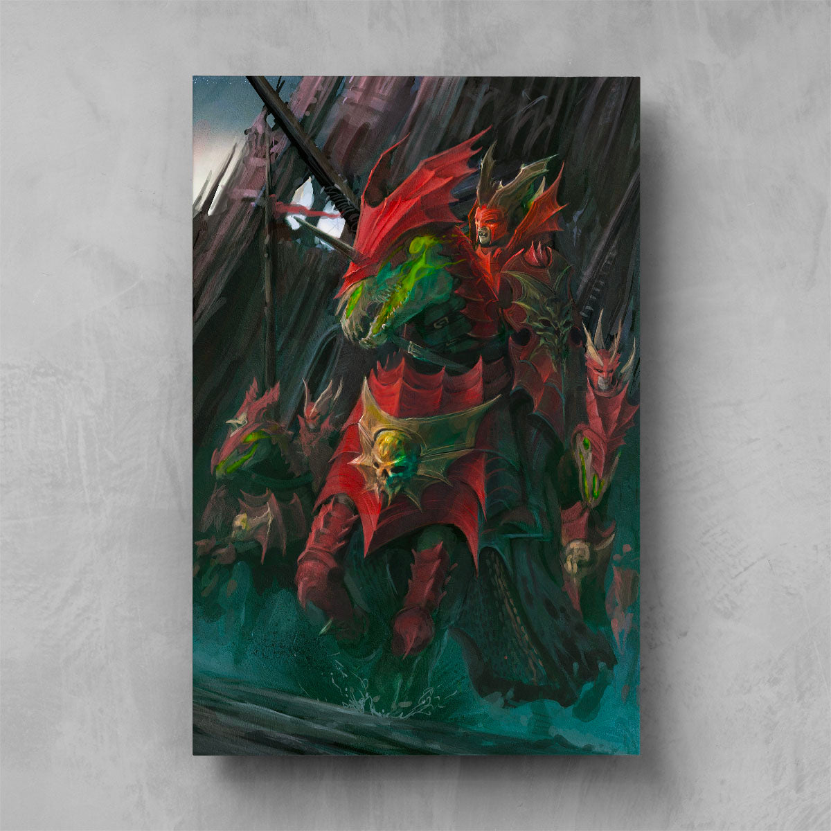 BLOOD KNIGHTS-Warhammer Art