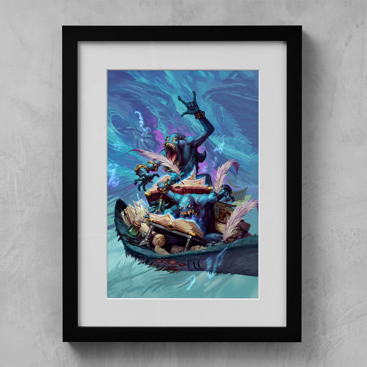 BLUE SCRIBES-Warhammer Art