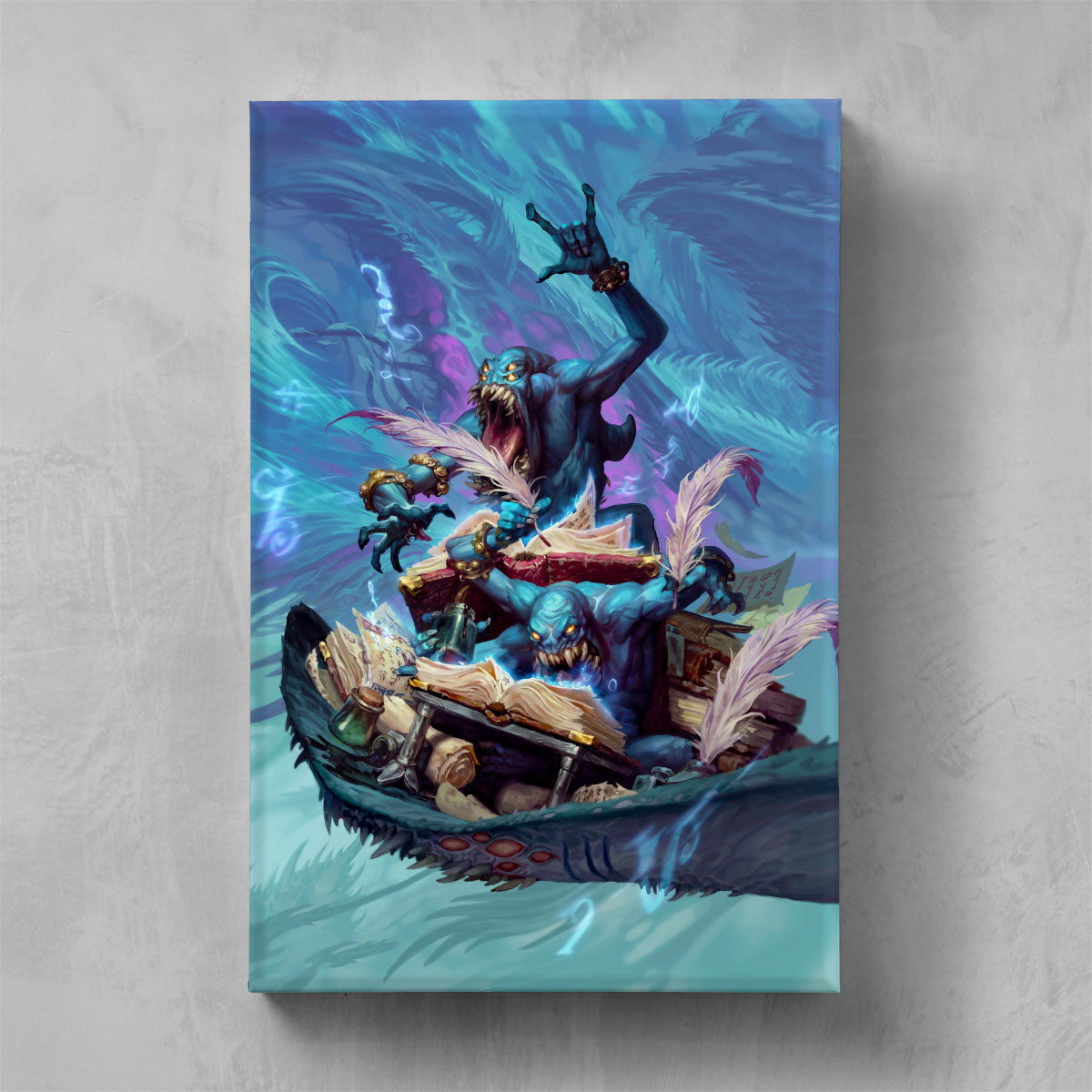 BLUE SCRIBES-Warhammer Art