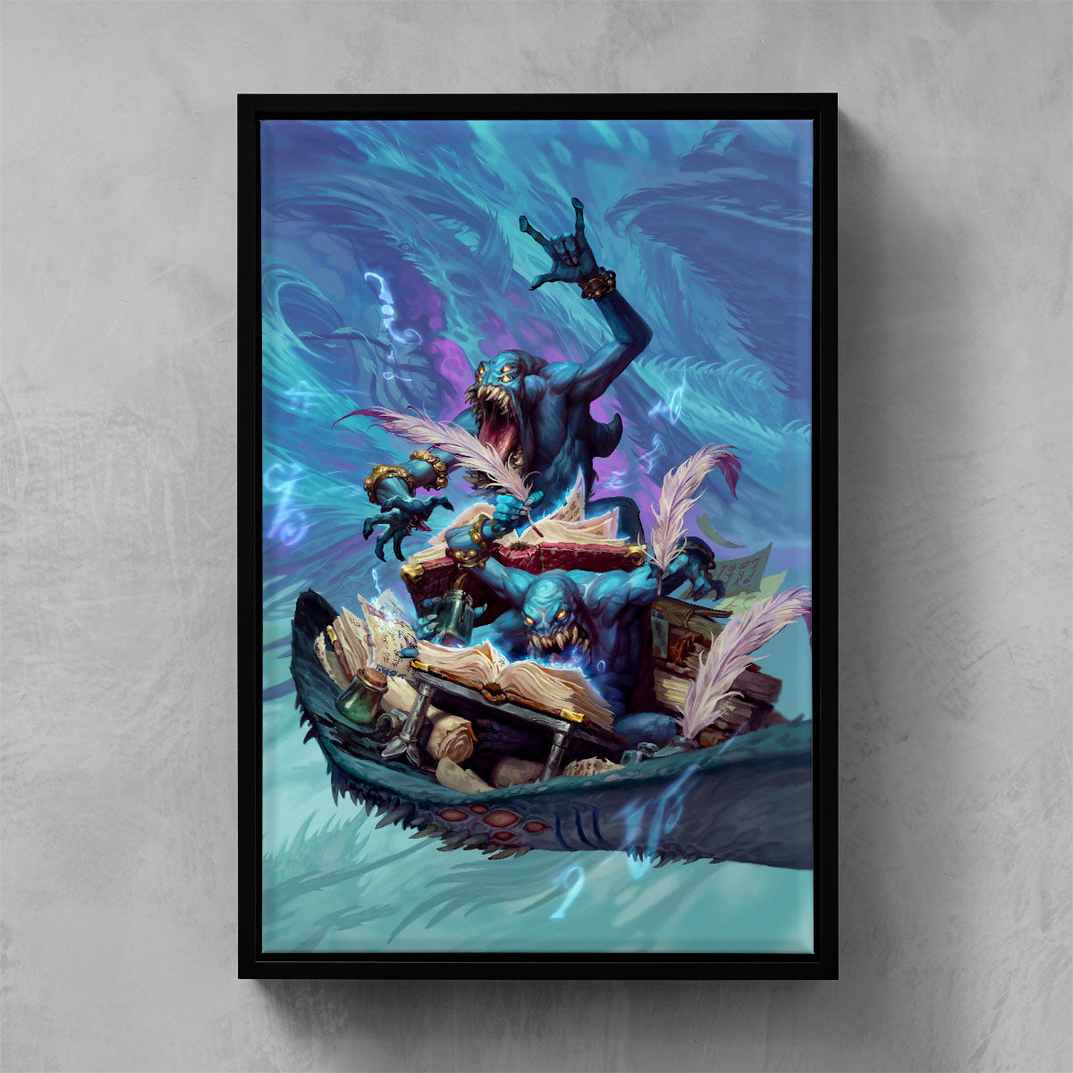 BLUE SCRIBES-Warhammer Art