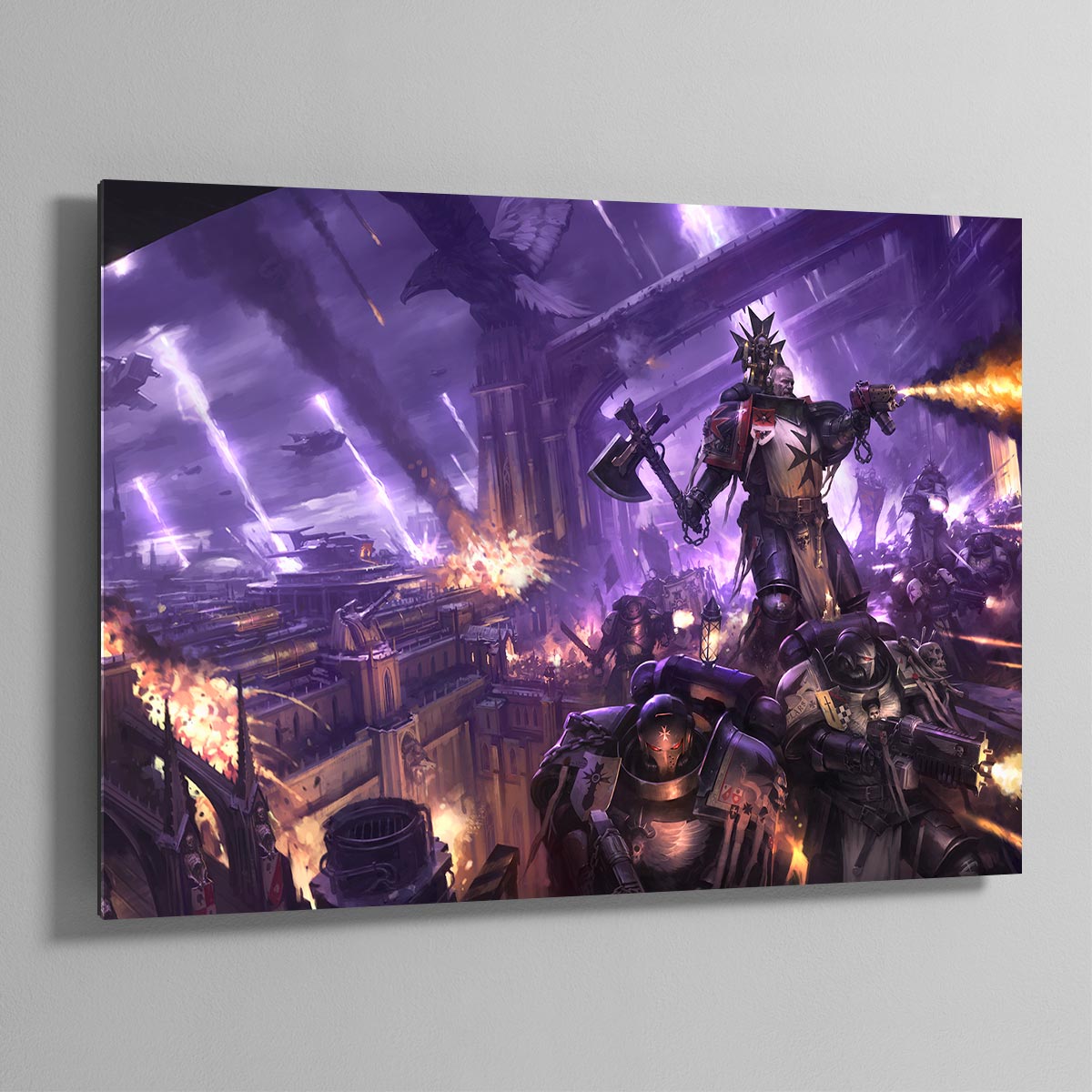 Black Templar Codex Cover Art Art Print – Warhammer 40K Collectible ...