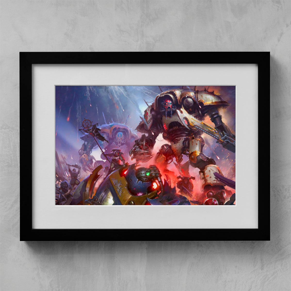 CHAOS KNIGHT-Warhammer Art