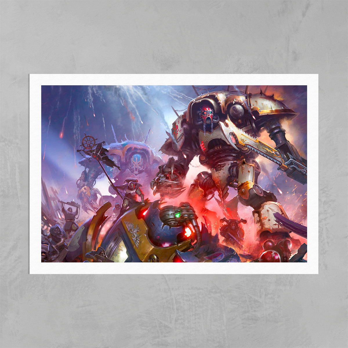 CHAOS KNIGHT-Warhammer Art