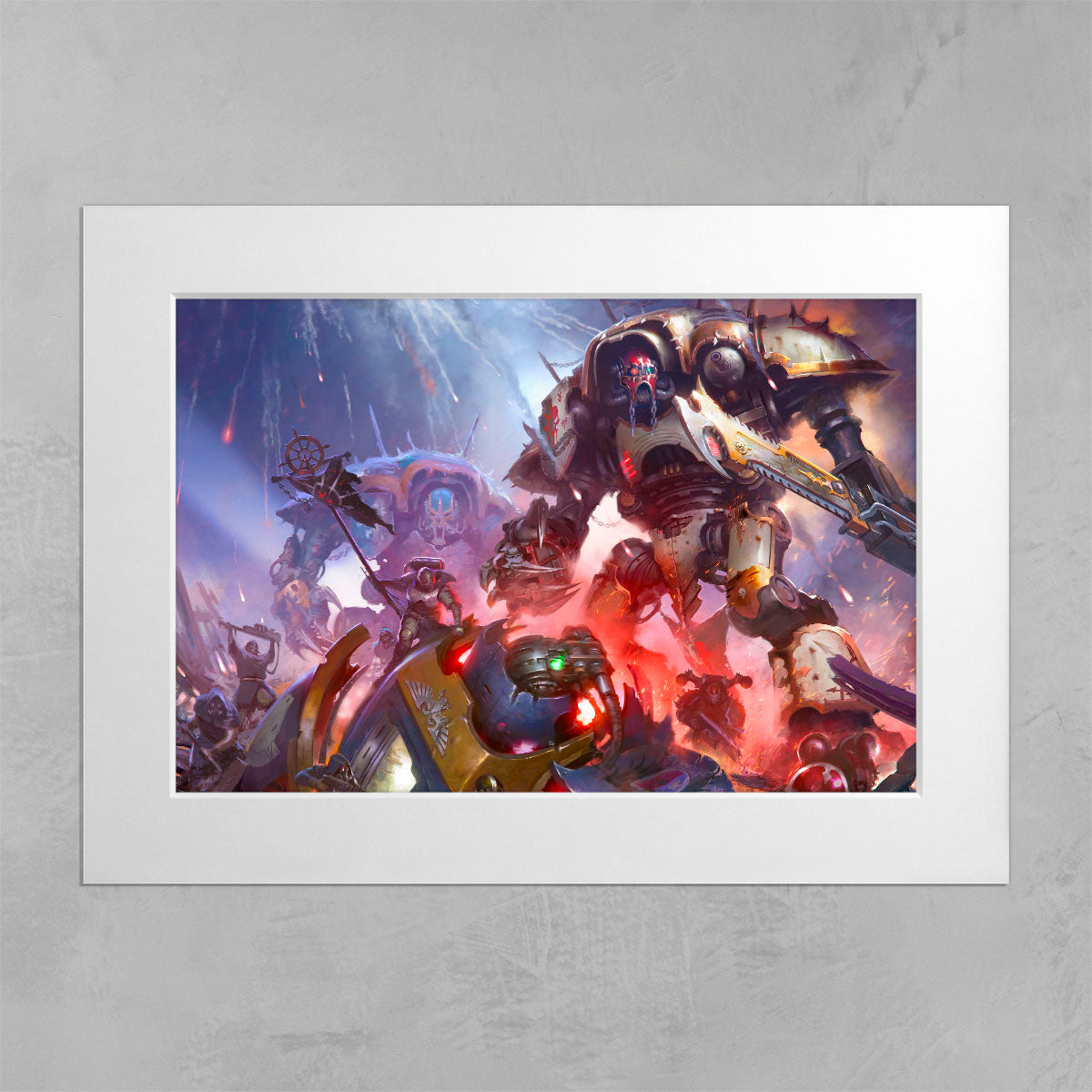 CHAOS KNIGHT-Warhammer Art