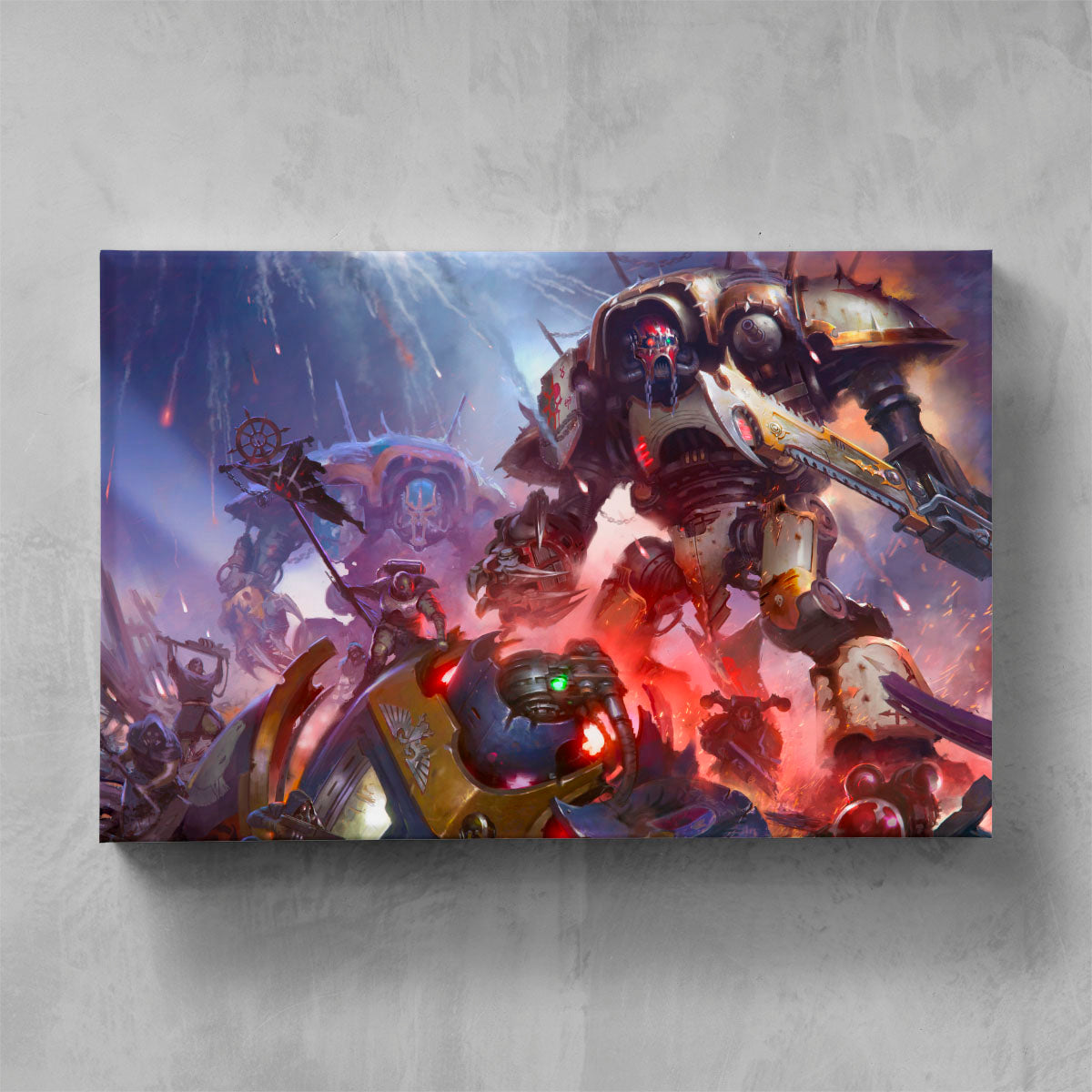 CHAOS KNIGHT-Warhammer Art