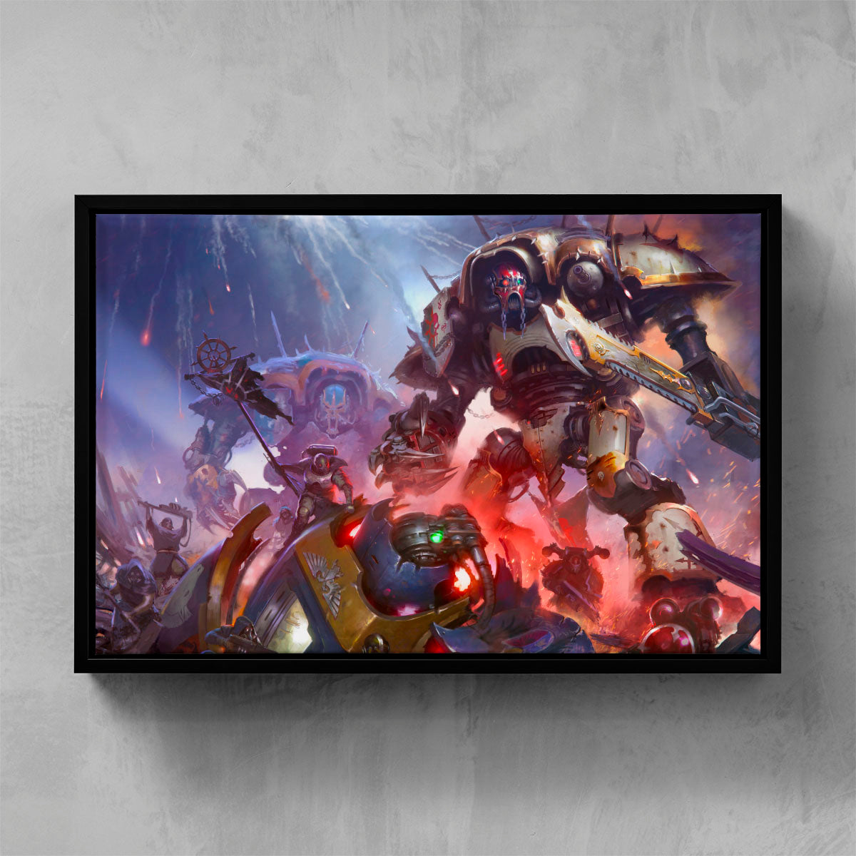 CHAOS KNIGHT-Warhammer Art