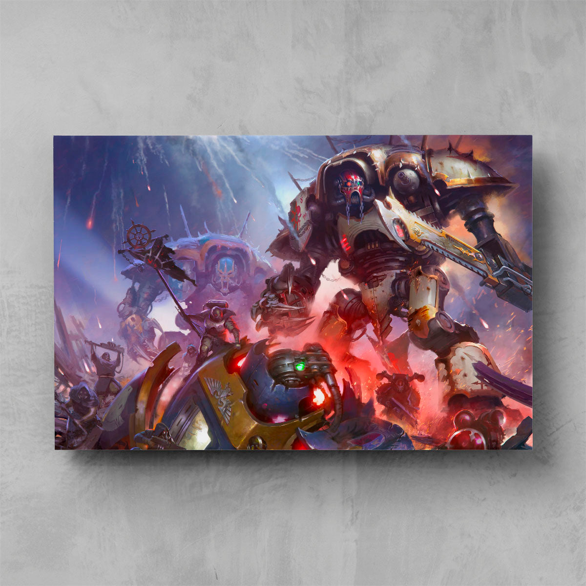 CHAOS KNIGHT-Warhammer Art