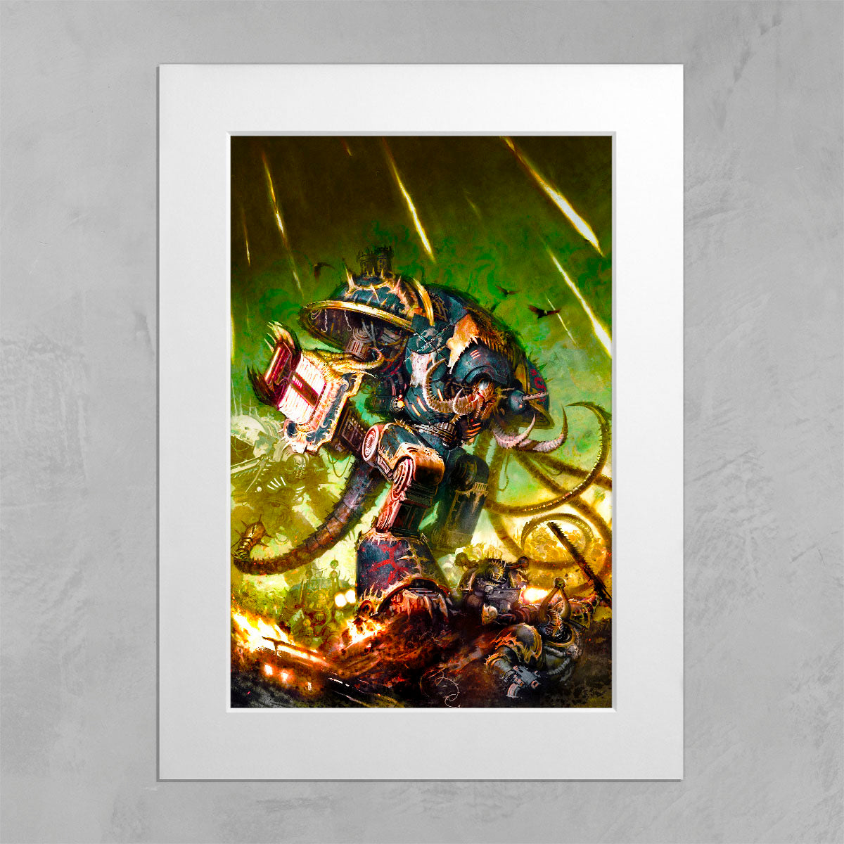 CHAOS KNIGHTS CODEX COVER-Warhammer Art