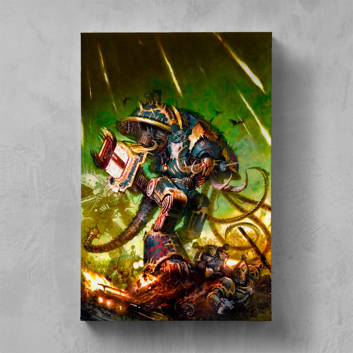 CHAOS KNIGHTS CODEX COVER-Warhammer Art