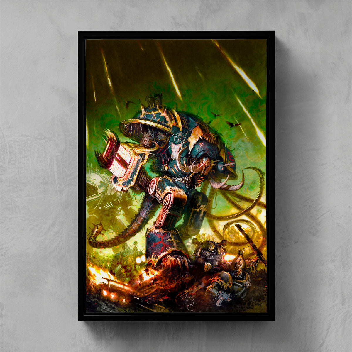 CHAOS KNIGHTS CODEX COVER-Warhammer Art