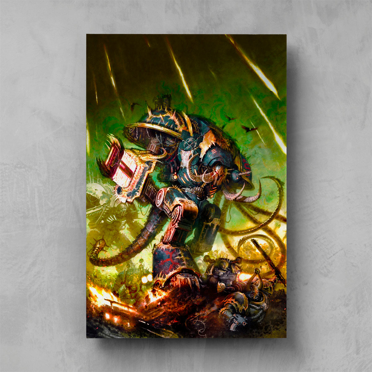 CHAOS KNIGHTS CODEX COVER-Warhammer Art