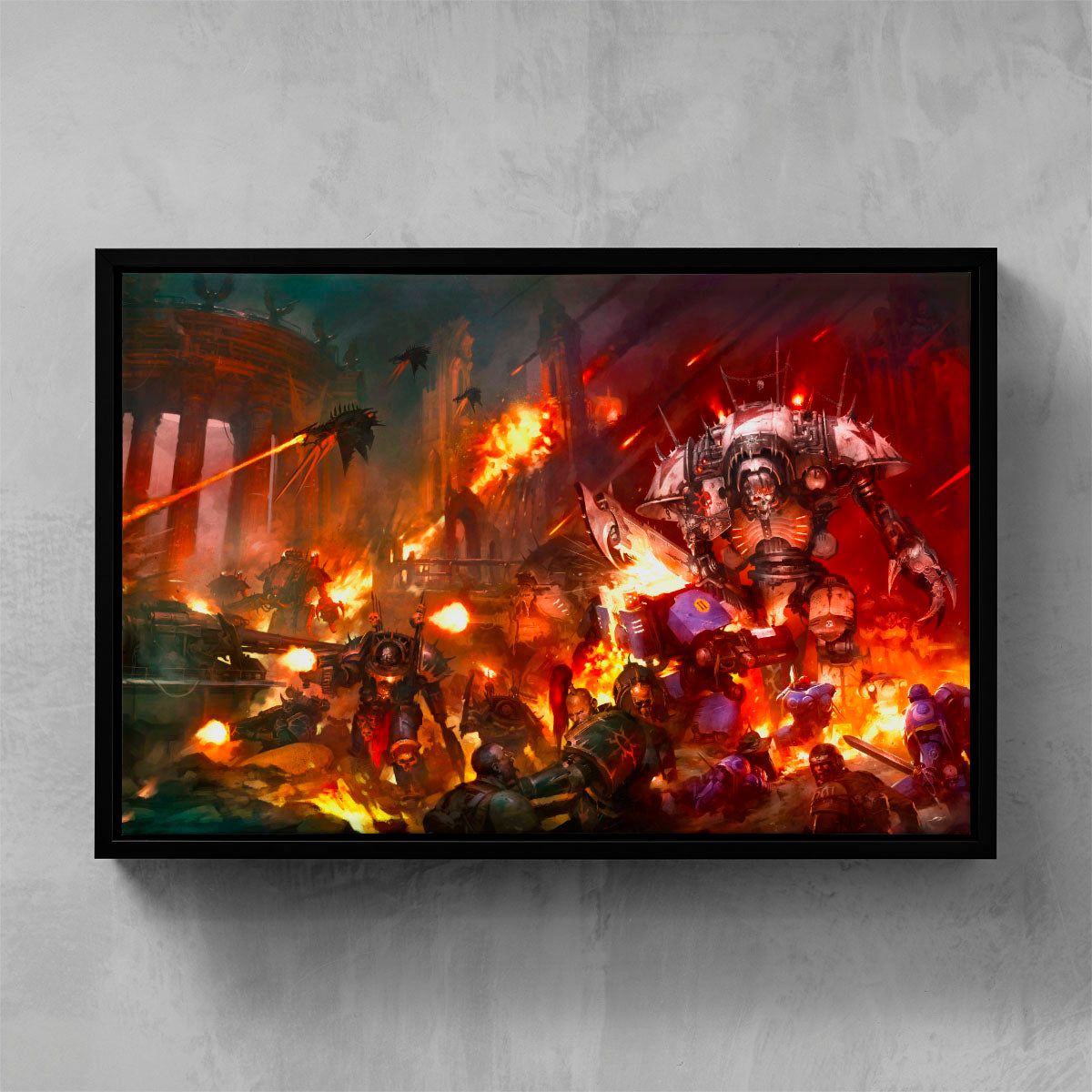 CHAOS KNIGHT VS ULTRAMARINES