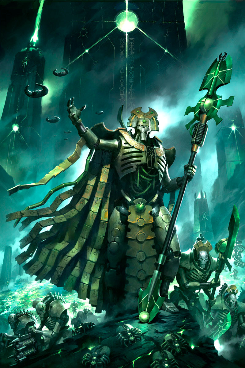 Codex Necrons Cover Art (10th Edition)