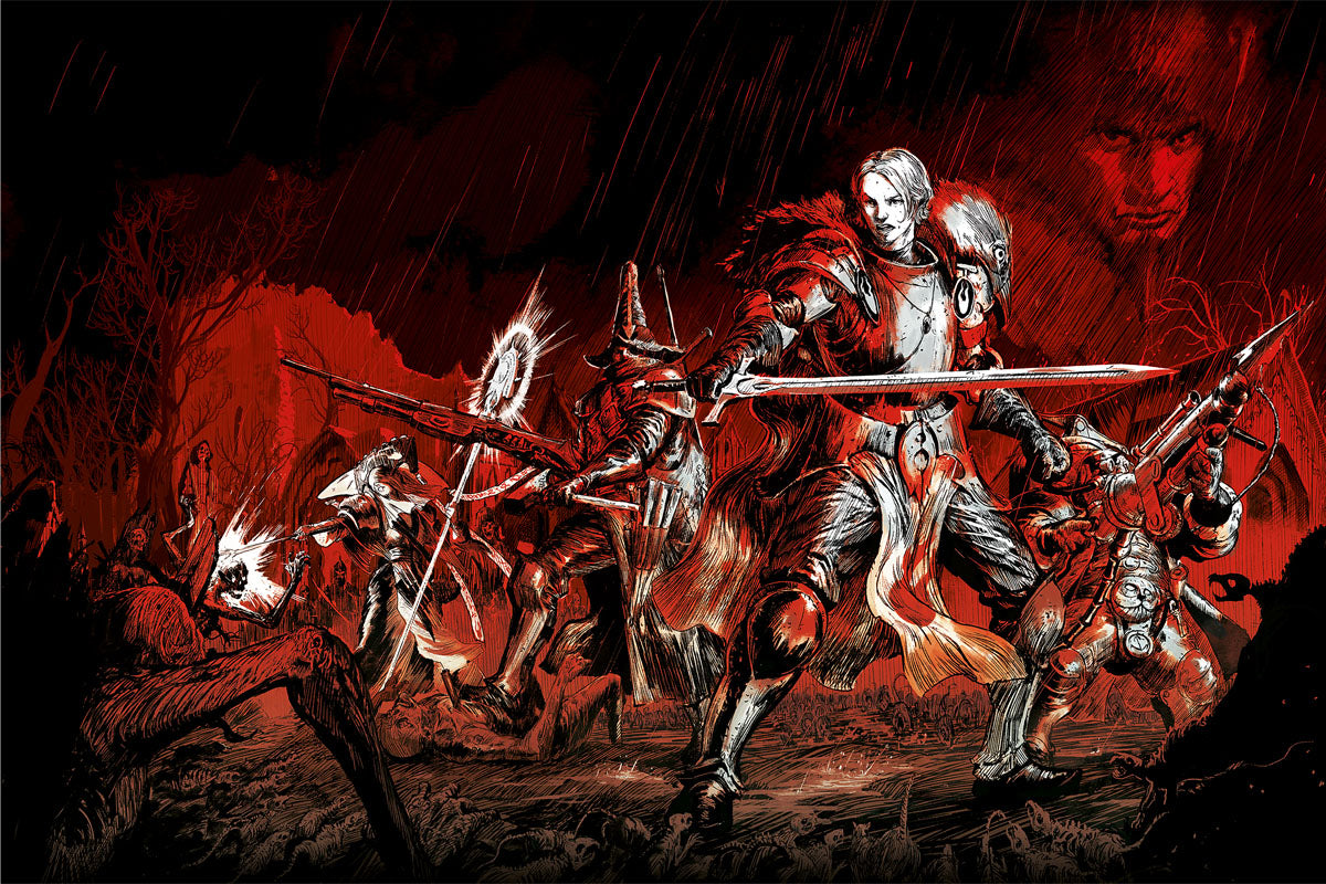 CURSED CITY-Warhammer Art