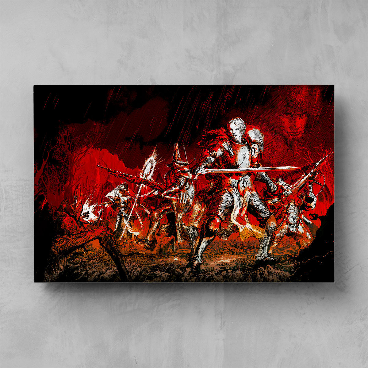 CURSED CITY-Warhammer Art