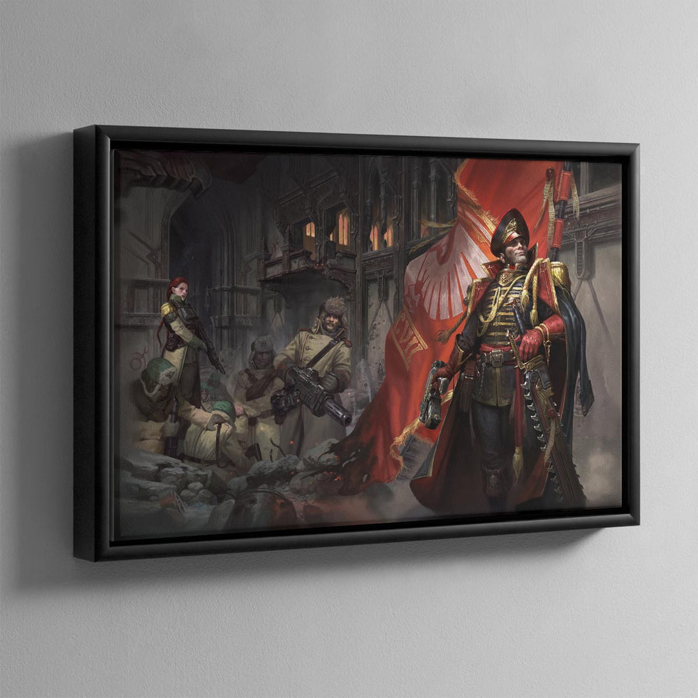 Ciaphas Cain - Choose Your Enemies Art Print – Warhammer 40K ...