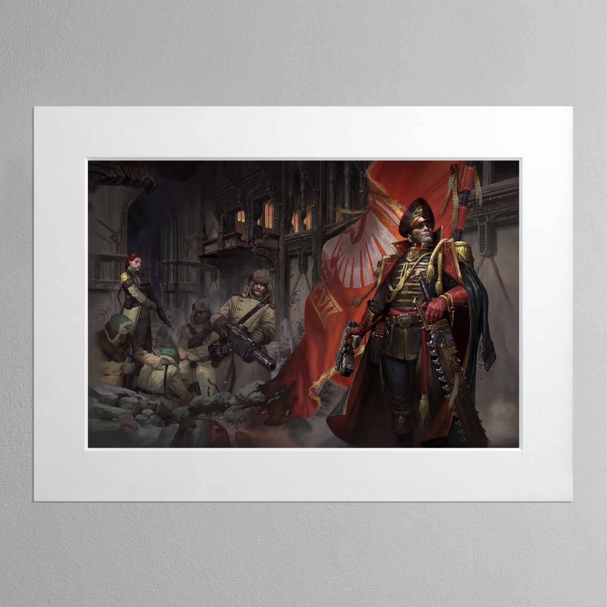 Ciaphas Cain Choose Your Enemies Warhammer Art ciaphas-cain-choose-your-enemies-warhammer-art
