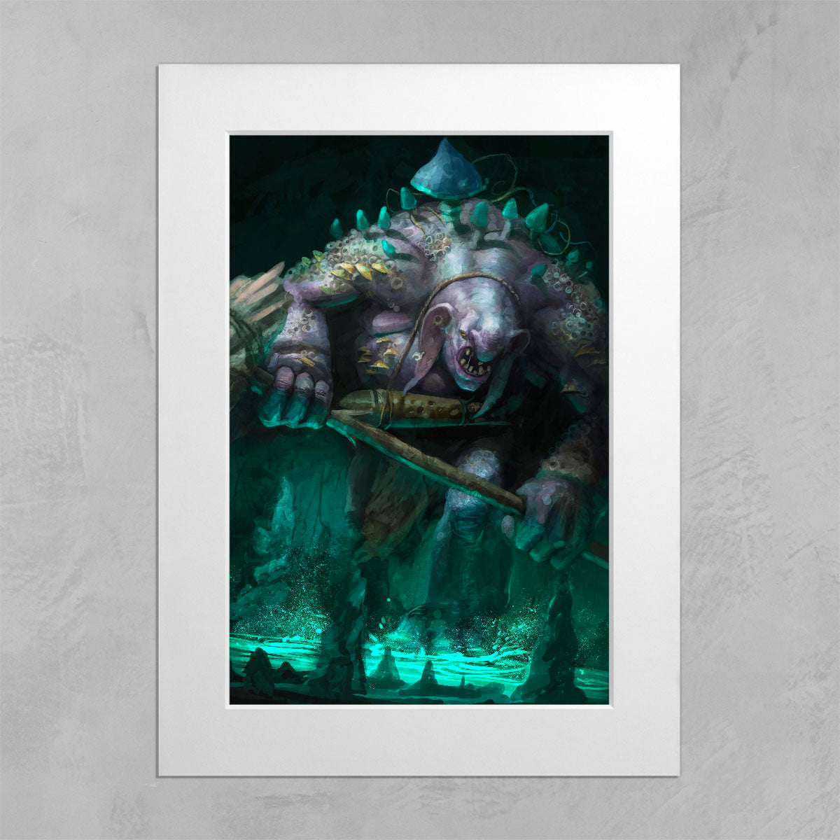 DANKHOLD TROGGOTH-Warhammer Art