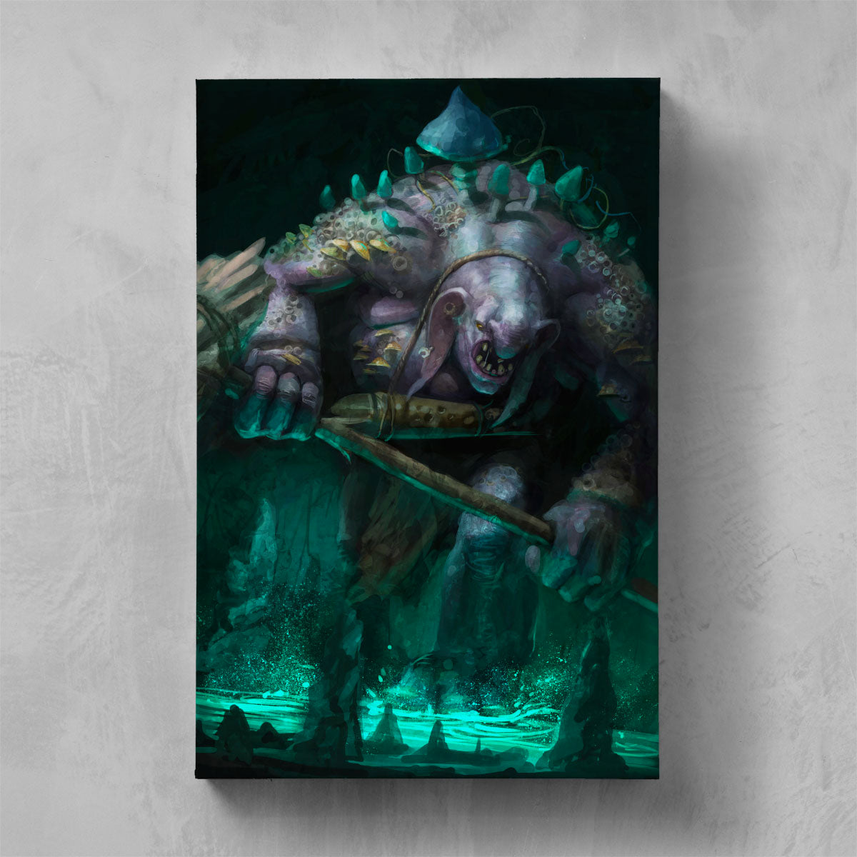 DANKHOLD TROGGOTH-Warhammer Art