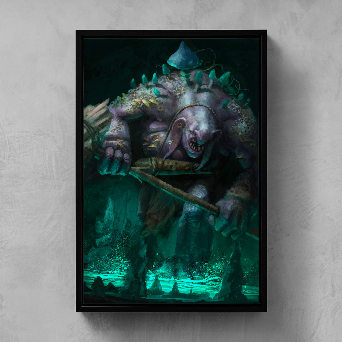 DANKHOLD TROGGOTH-Warhammer Art