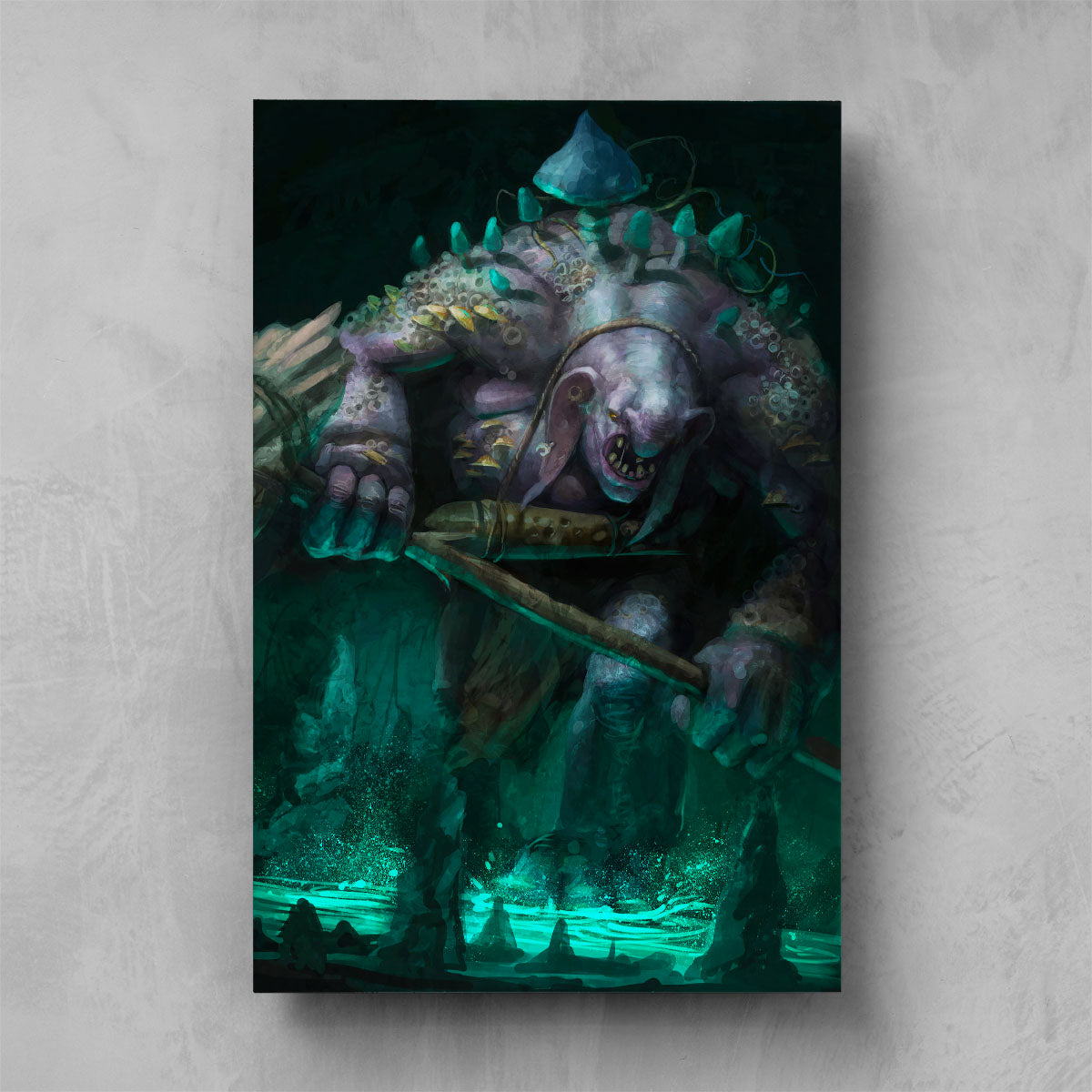 DANKHOLD TROGGOTH-Warhammer Art