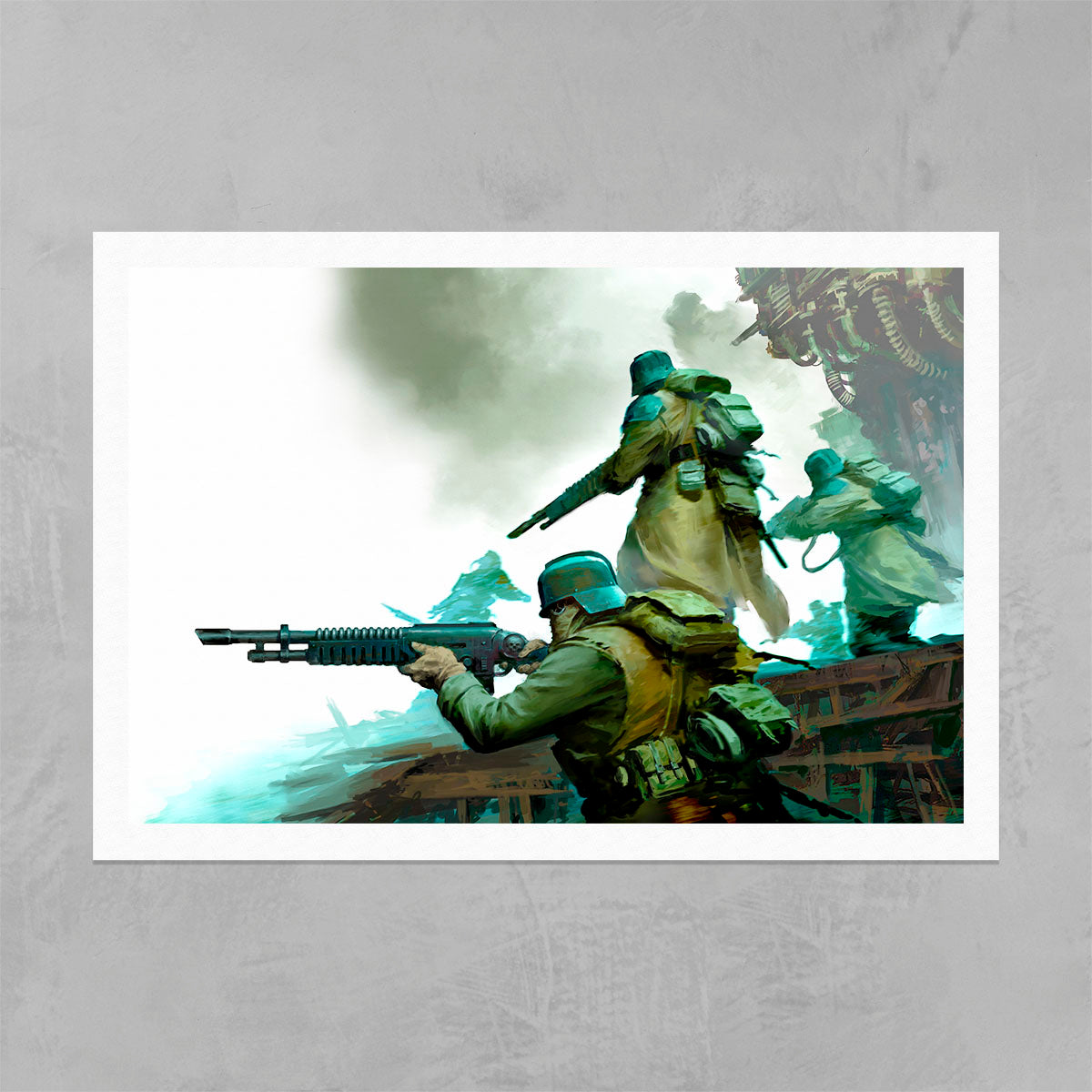 death korps of krieg section break-mikhail savier-deathkorpsofkriegsectionbreak-03-print-warhammer art