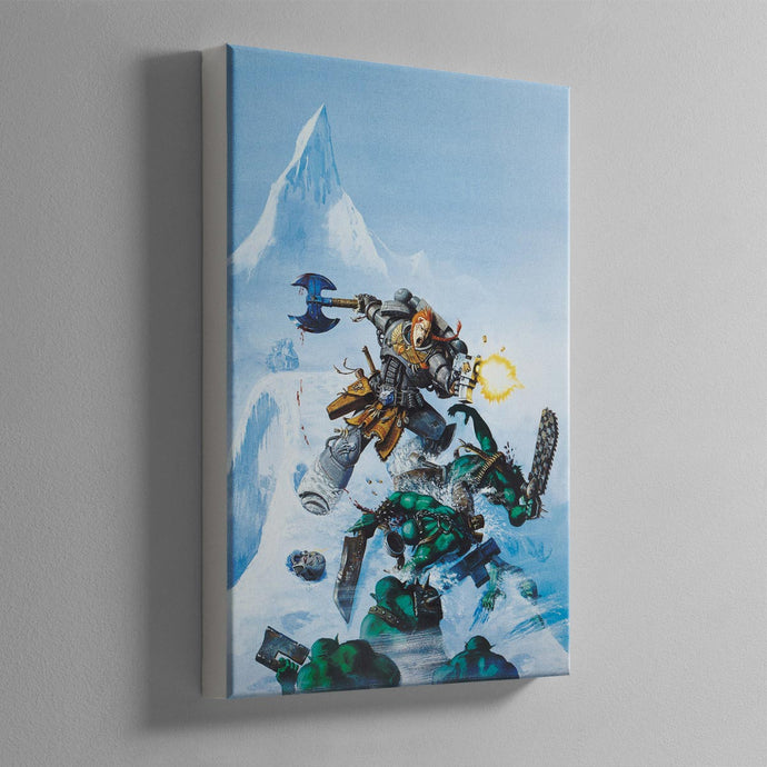 Space Wolves Cover Art Print – Warhammer 40K Collectible – Warhammer Art