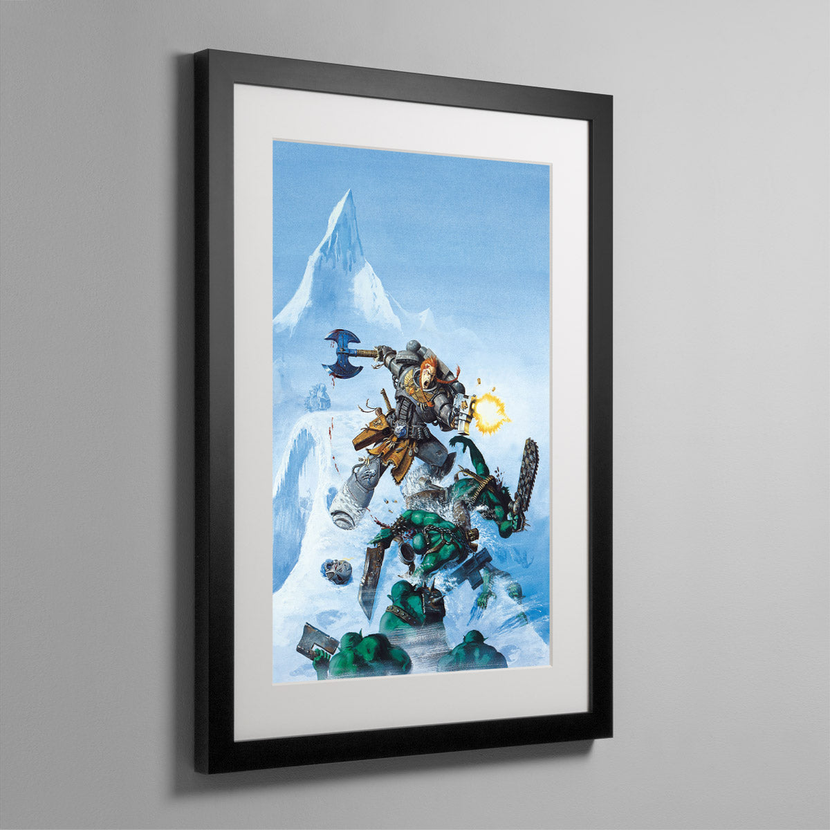 Space Wolves Cover Art Print – Warhammer 40K Collectible – Warhammer Art