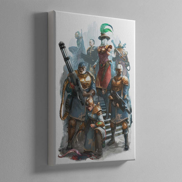 Elucidian Starstriders - Warhammer Art