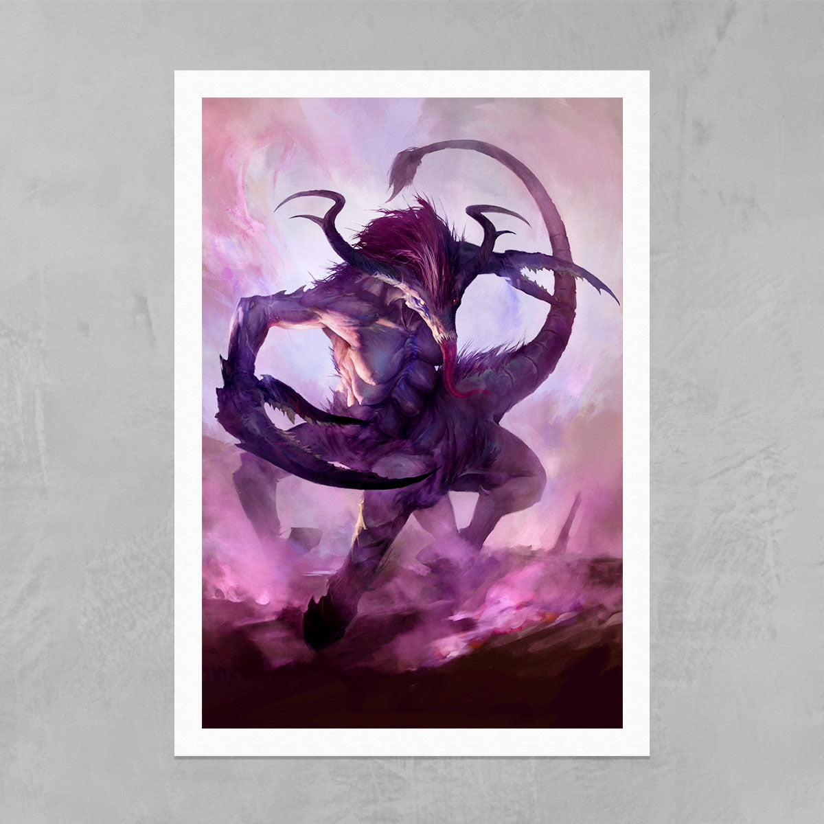 FIEND OF SLAANESH-Warhammer Art