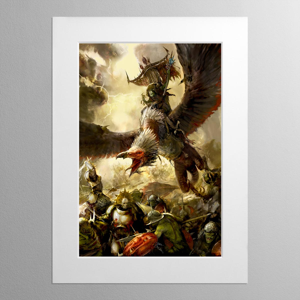 Gobsprakk, The Mouth of Mork Art Print – Age of Sigmar Collectible