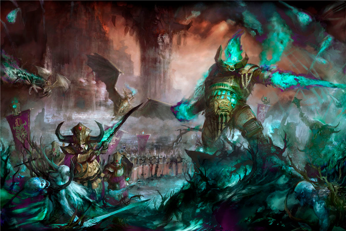 Helsmiths of Hashut vs Sylvaneth