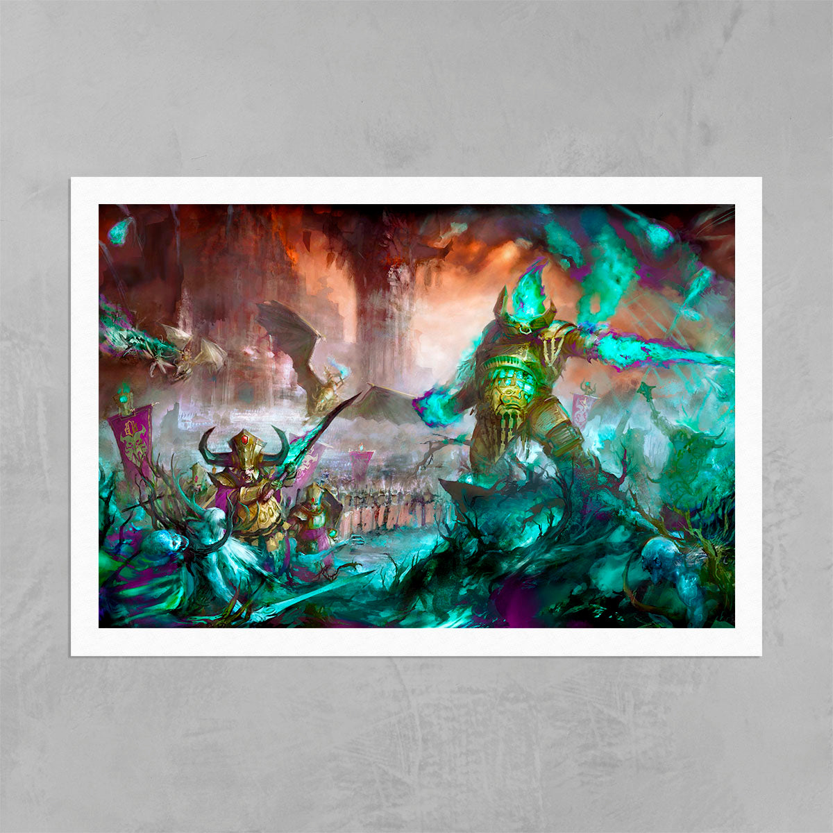 Helsmiths of Hashut vs Sylvaneth