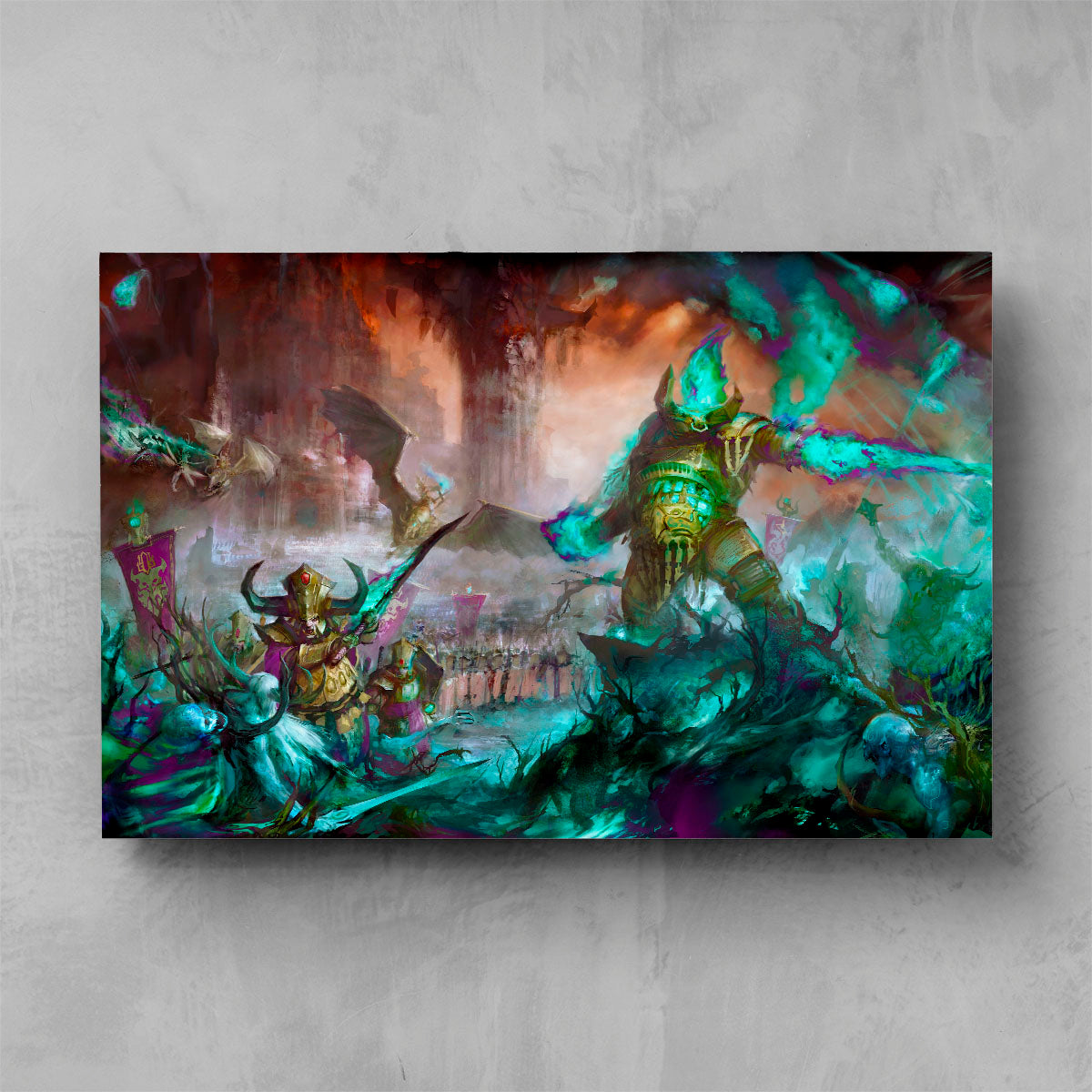 Helsmiths of Hashut vs Sylvaneth
