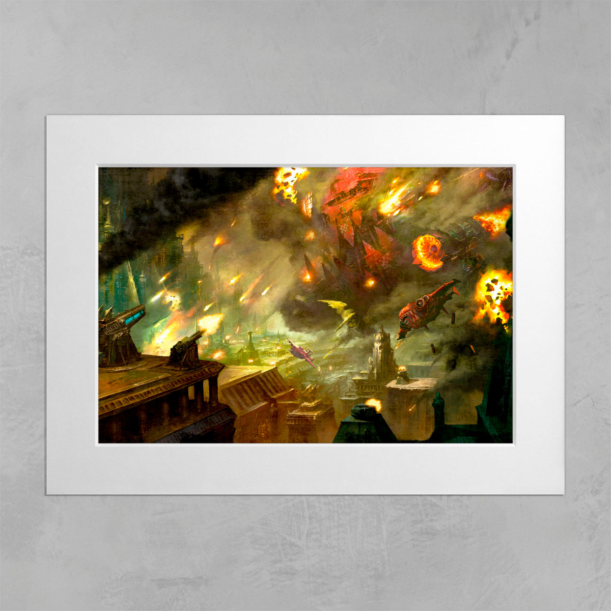 hive acheron under assault-mikhail savier-hiveacheronunderassault-04-mountedprint-warhammer art